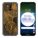 Funda Gel Transparente para Oukitel K13 Pro diseño Hojas Dibujos