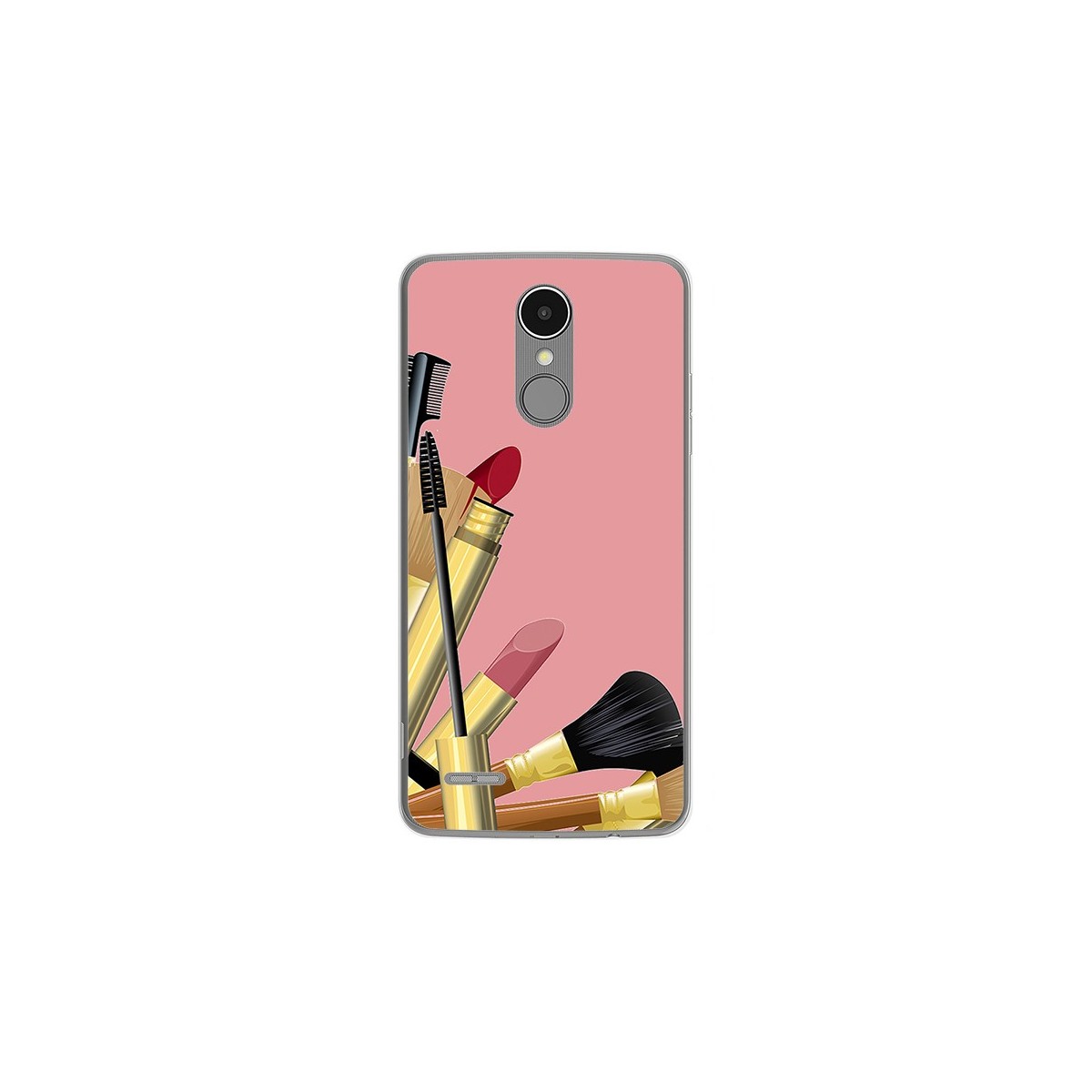 Funda Gel Tpu para Lg K4 2017 / K8 2017 Diseño Brochas Dibujos