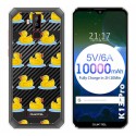 Funda Gel Transparente para Oukitel K13 Pro diseño Pato Dibujos
