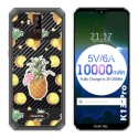 Funda Gel Transparente para Oukitel K13 Pro diseño Piña Dibujos