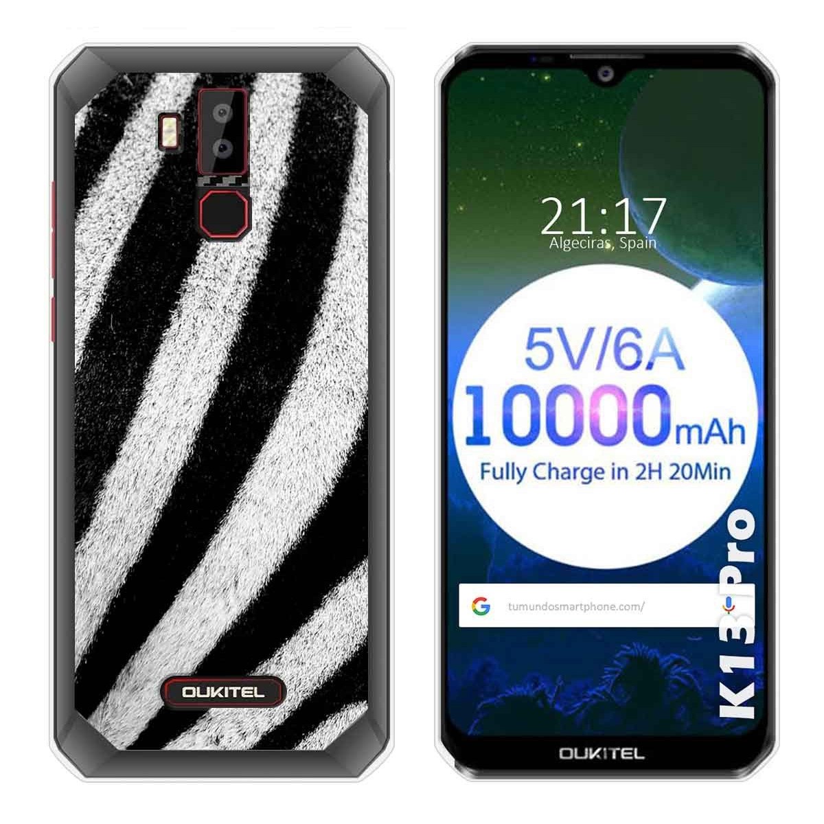 Funda Gel Tpu para Oukitel K13 Pro diseño Animal 02 Dibujos