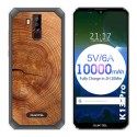 Funda Gel Tpu para Oukitel K13 Pro diseño Madera 04 Dibujos