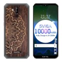 Funda Gel Tpu para Oukitel K13 Pro diseño Madera 06 Dibujos