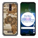 Funda Gel Tpu para Oukitel K13 Pro diseño Madera 07 Dibujos