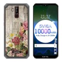Funda Gel Tpu para Oukitel K13 Pro diseño Madera 08 Dibujos