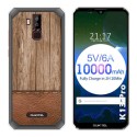 Funda Gel Tpu para Oukitel K13 Pro diseño Madera 09 Dibujos