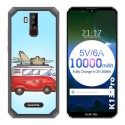 Funda Gel Tpu para Oukitel K13 Pro diseño Furgoneta Dibujos