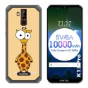 Funda Gel Tpu para Oukitel K13 Pro diseño Jirafa Dibujos
