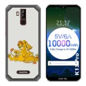 Funda Gel Tpu para Oukitel K13 Pro diseño Leones Dibujos