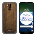Funda Gel Tpu para Oukitel K13 Pro diseño Madera Dibujos