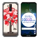 Funda Gel Tpu para Oukitel K13 Pro diseño Pajaritos Dibujos