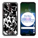 Funda Gel Tpu para Oukitel K13 Pro diseño Snow Camuflaje Dibujos