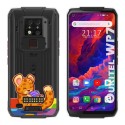 Funda Gel Transparente para Oukitel Wp7 diseño Leopardo Dibujos