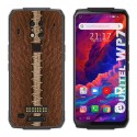 Funda Gel Tpu para Oukitel Wp7 diseño Cuero 01 Dibujos