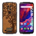 Funda Gel Tpu para Oukitel Wp7 diseño Cuero 03 Dibujos