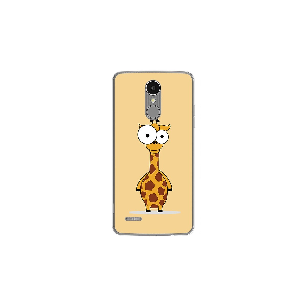 Funda Gel Tpu para Lg K4 2017 / K8 2017 Diseño Jirafa Dibujos