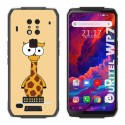 Funda Gel Tpu para Oukitel Wp7 diseño Jirafa Dibujos