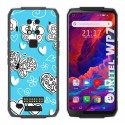 Funda Gel Tpu para Oukitel Wp7 diseño Mariposas Dibujos