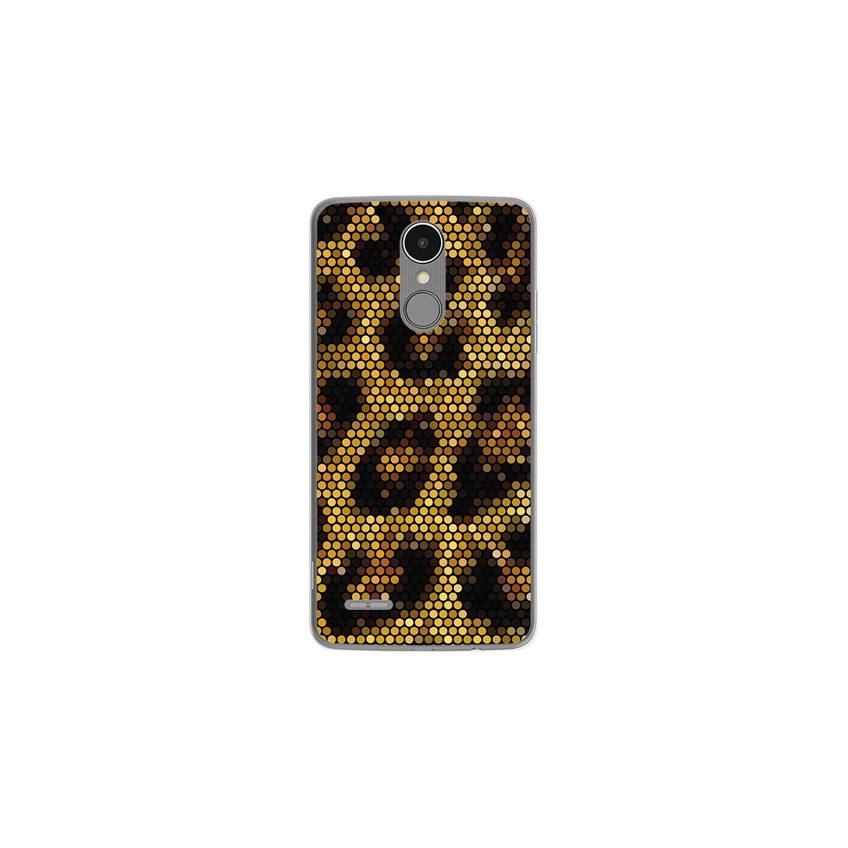 Funda Gel Tpu para Lg K4 2017 / K8 2017 Diseño Leopardo Dibujos