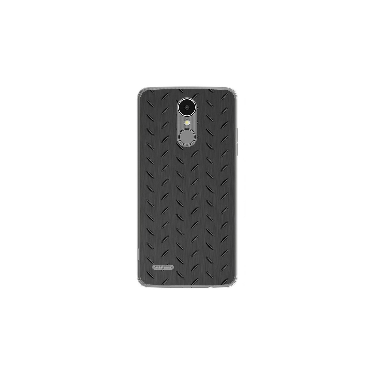 Funda Gel Tpu para Lg K4 2017 / K8 2017 Diseño Metal Dibujos