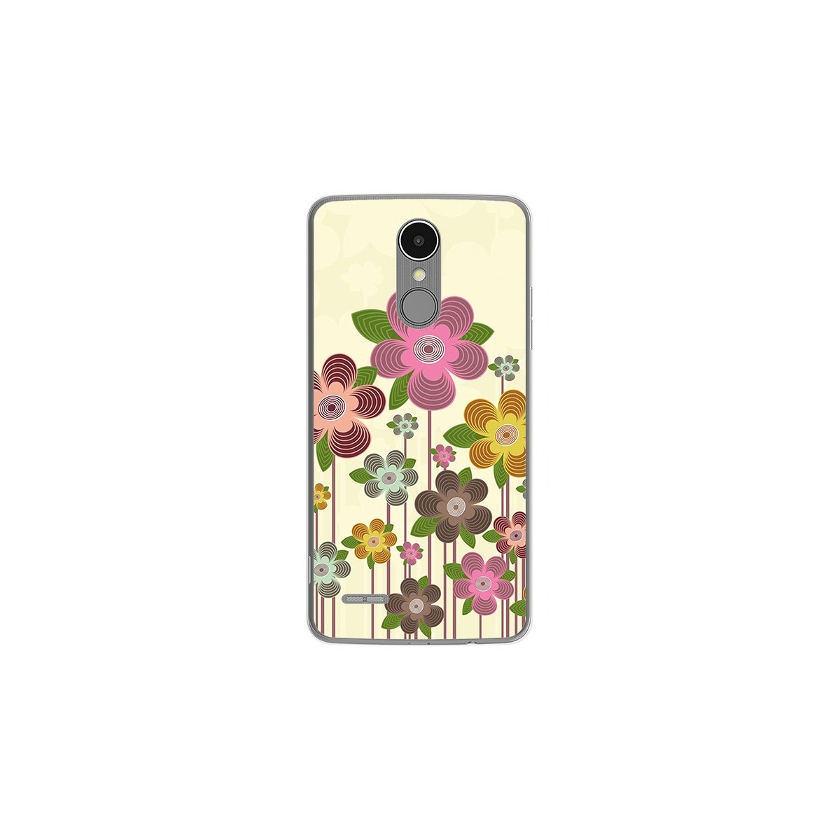 Funda Gel Tpu para Lg K4 2017 / K8 2017 Diseño Primavera En Flor  Dibujos