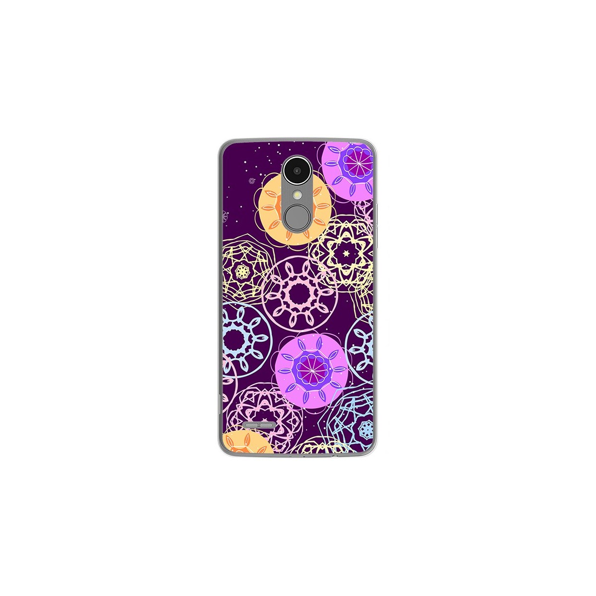 Funda Gel Tpu para Lg K4 2017 / K8 2017 Diseño Radial Dibujos