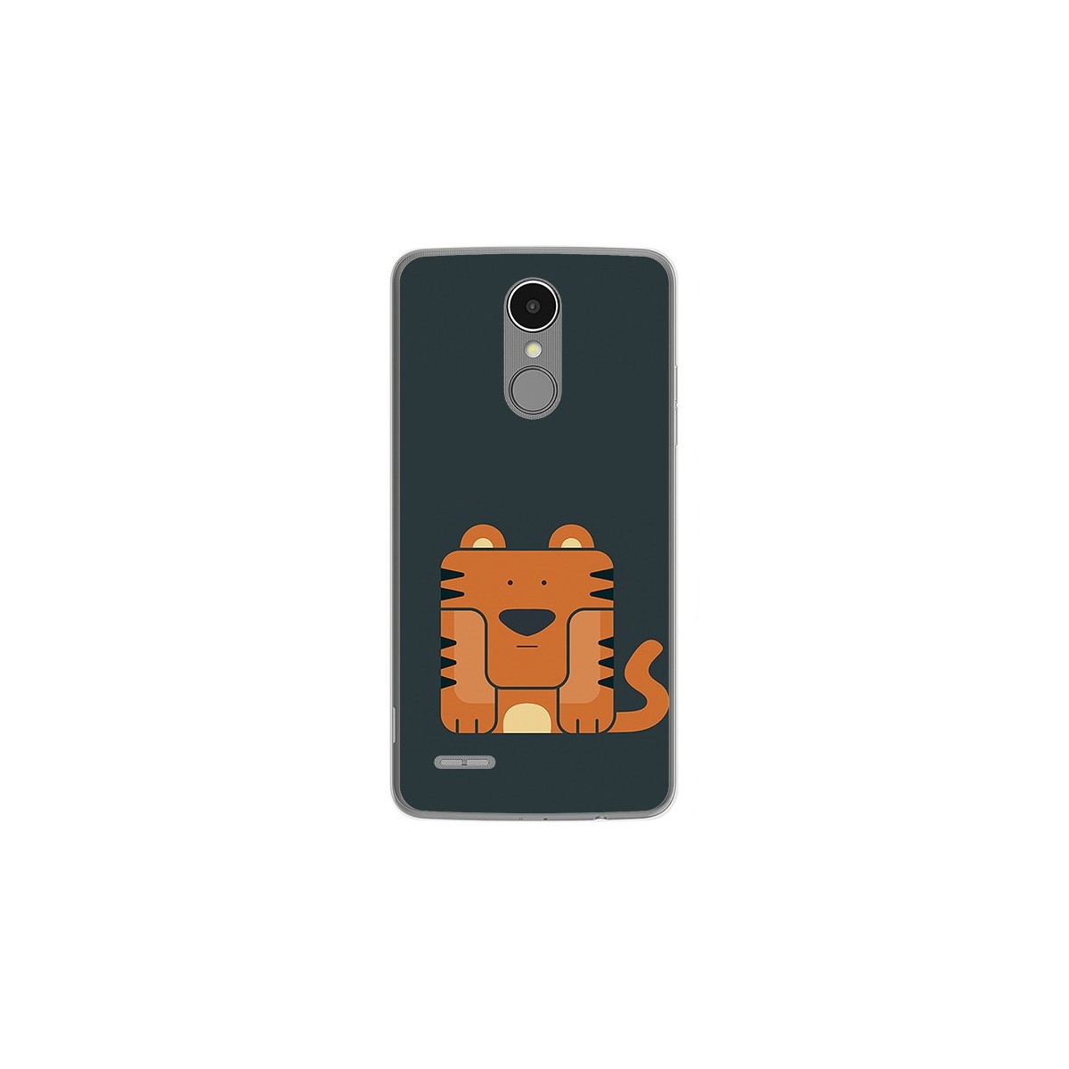 Funda Gel Tpu para Lg K4 2017 / K8 2017 Diseño Tigre Dibujos