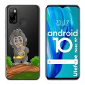 Funda Gel Transparente para Ulefone Armor Note 9P diseño Mono Dibujos