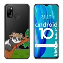 Funda Gel Transparente para Ulefone Armor Note 9P diseño Panda Dibujos