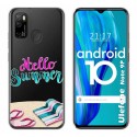 Funda Gel Transparente para Ulefone Armor Note 9P diseño Summer Dibujos
