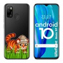 Funda Gel Transparente para Ulefone Armor Note 9P diseño Tigre Dibujos