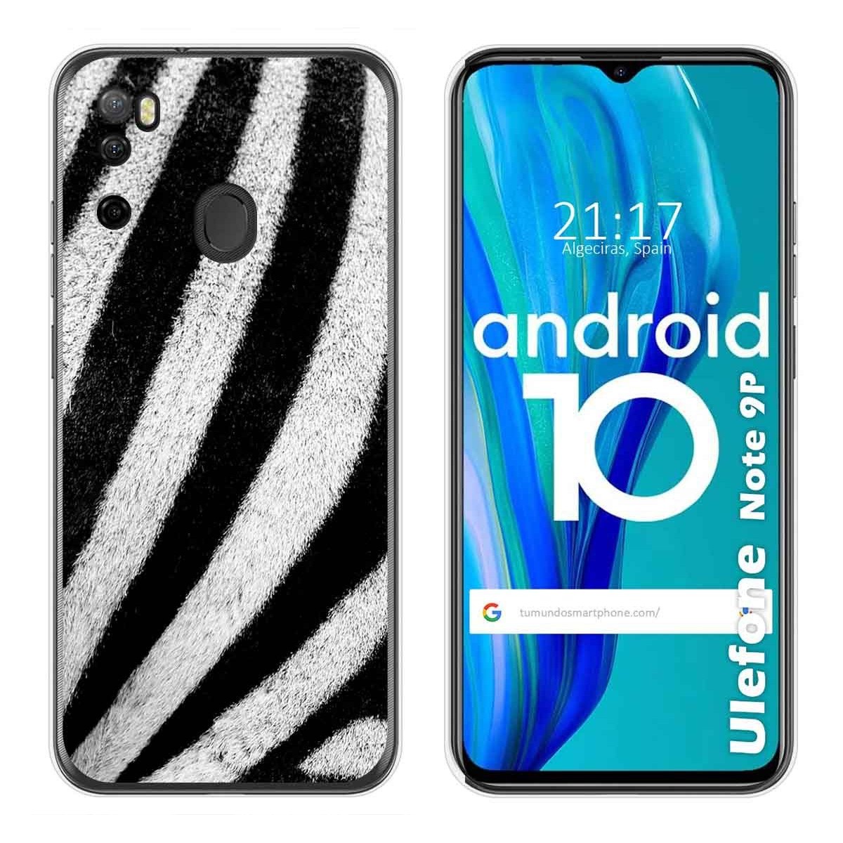 Funda Gel Tpu para Ulefone Armor Note 9P diseño Animal 02 Dibujos