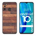 Funda Gel Tpu para Ulefone Armor Note 9P diseño Madera 03 Dibujos