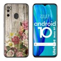 Funda Gel Tpu para Ulefone Armor Note 9P diseño Madera 08 Dibujos