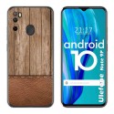 Funda Gel Tpu para Ulefone Armor Note 9P diseño Madera 09 Dibujos