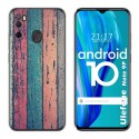 Funda Gel Tpu para Ulefone Armor Note 9P diseño Madera 10 Dibujos
