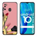 Funda Gel Tpu para Ulefone Armor Note 9P diseño Brochas Dibujos