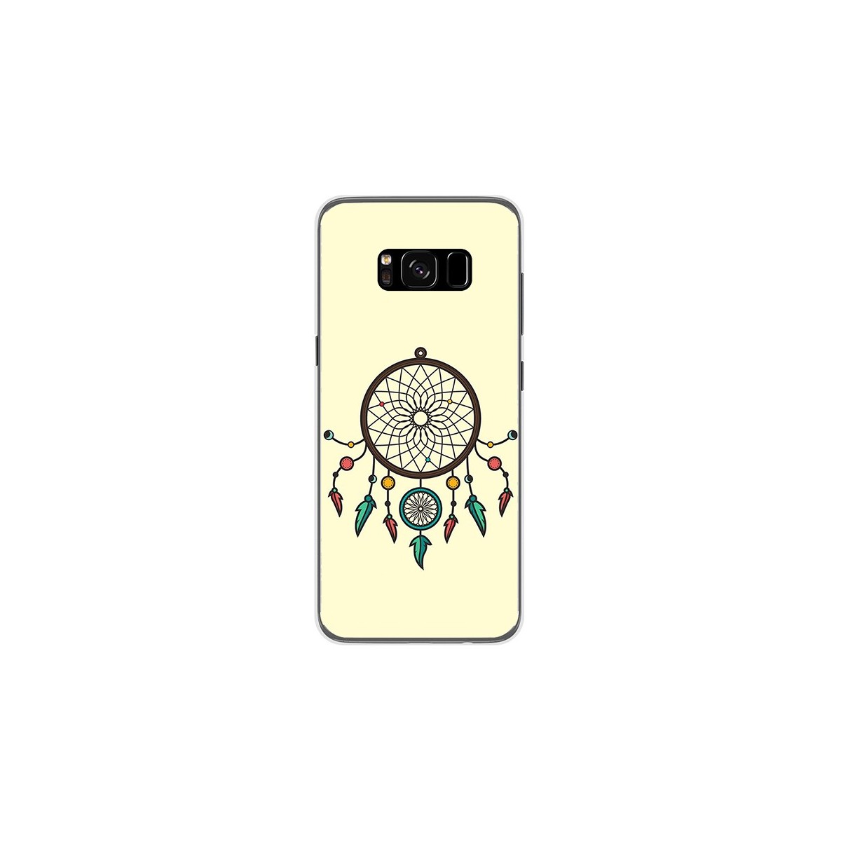 Funda Gel Tpu para Samsung Galaxy S8 Diseño Atrapasueños Dibujos