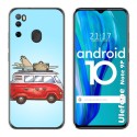 Funda Gel Tpu para Ulefone Armor Note 9P diseño Furgoneta Dibujos