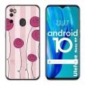Funda Gel Tpu para Ulefone Armor Note 9P diseño Flores Vintage Dibujos