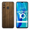 Funda Gel Tpu para Ulefone Armor Note 9P diseño Madera Dibujos