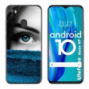 Funda Gel Tpu para Ulefone Armor Note 9P diseño Ojo Dibujos