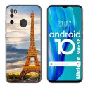 Funda Gel Tpu para Ulefone Armor Note 9P diseño Paris Dibujos