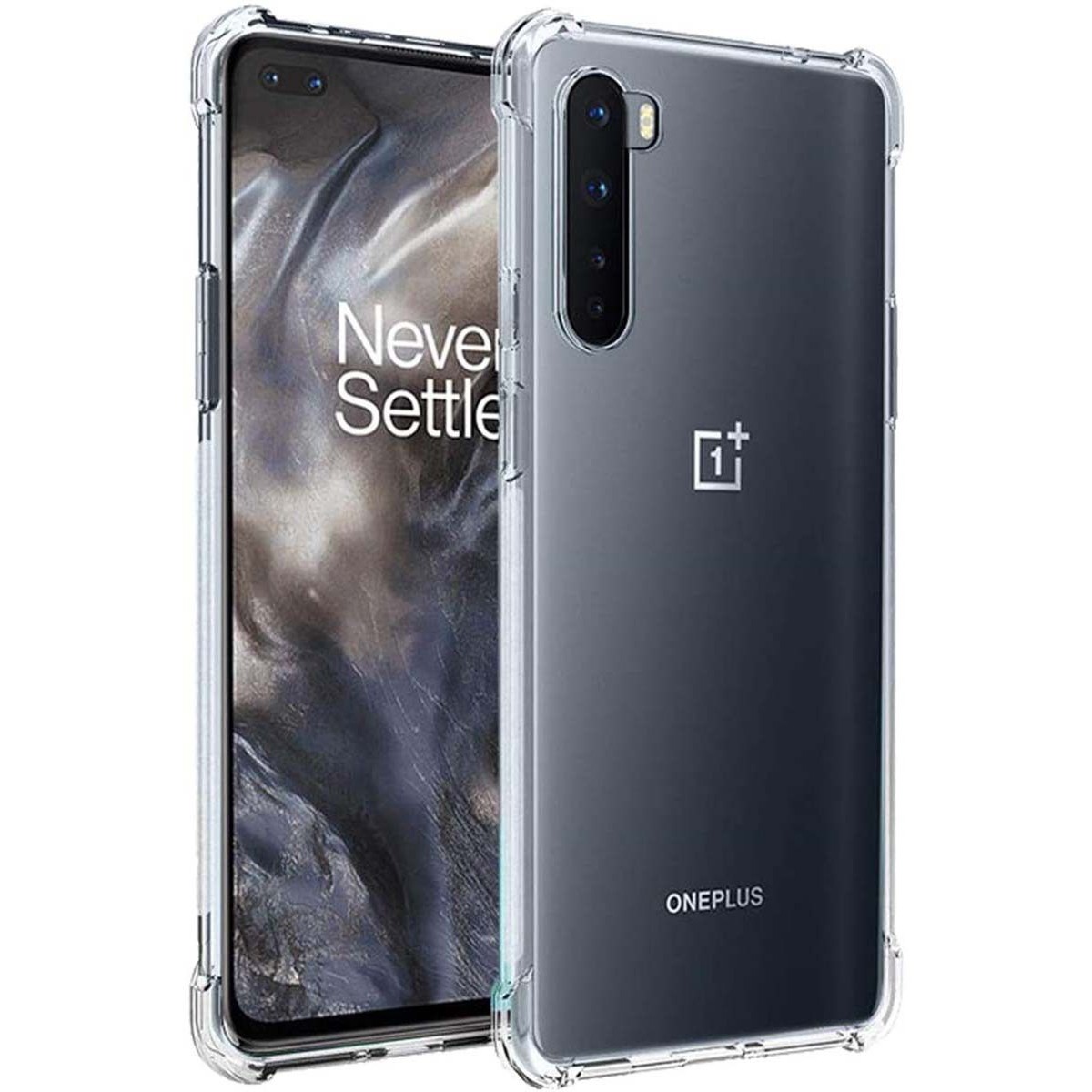 Funda Gel Tpu Anti-Shock Transparente para OnePlus Nord