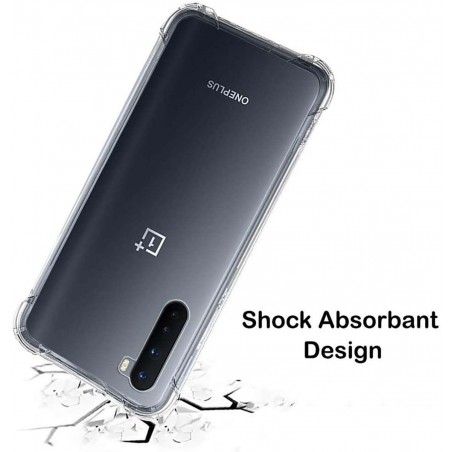 Funda Gel Tpu Anti-Shock Transparente para OnePlus Nord