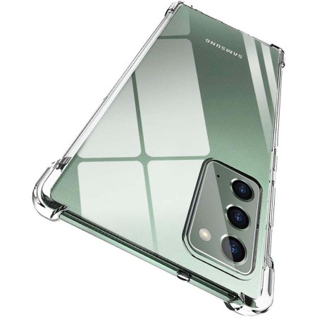 Funda Gel Tpu Anti-Shock Transparente para Samsung Galaxy Note 20