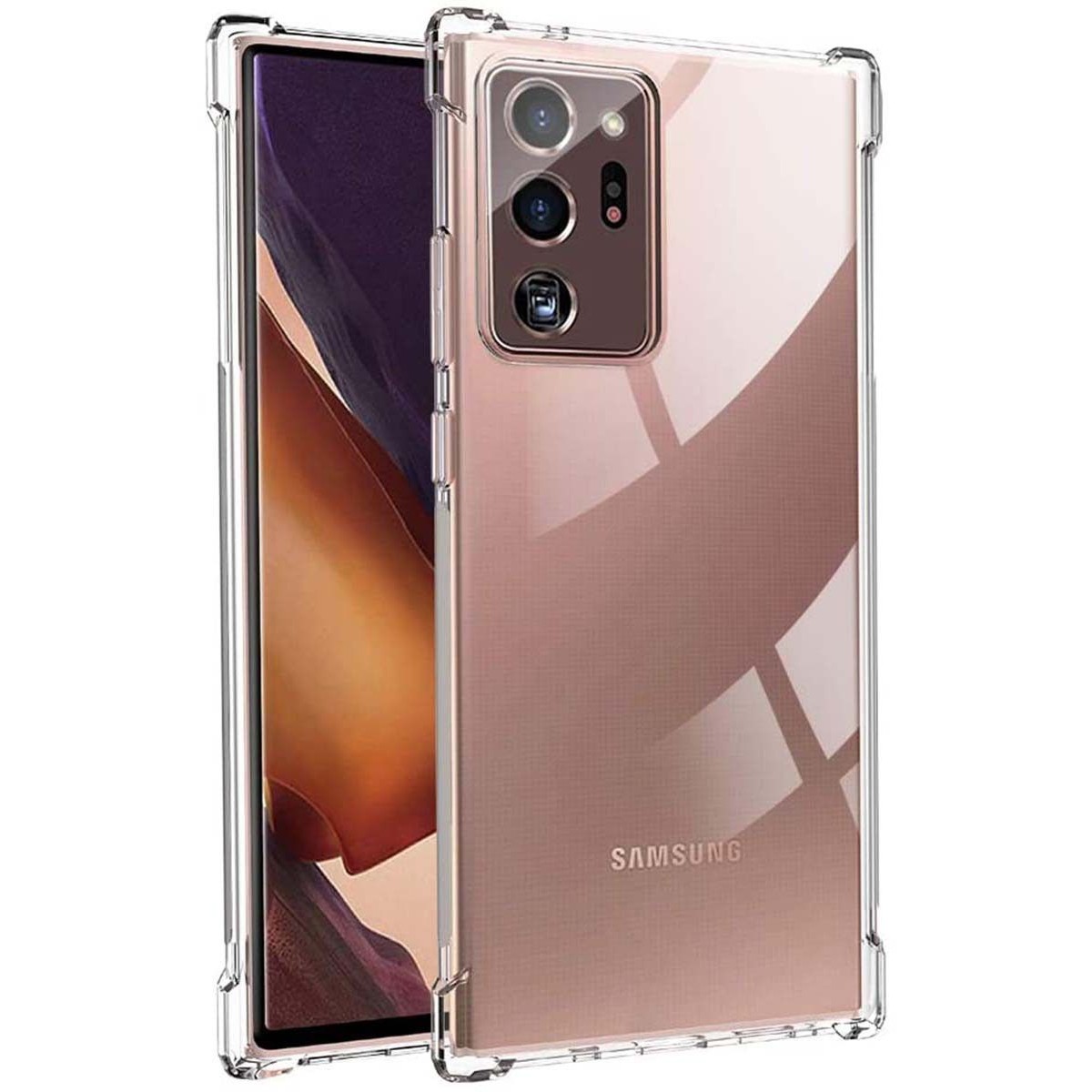 Funda Gel Tpu Anti-Shock Transparente para Samsung Galaxy Note 20 Ultra