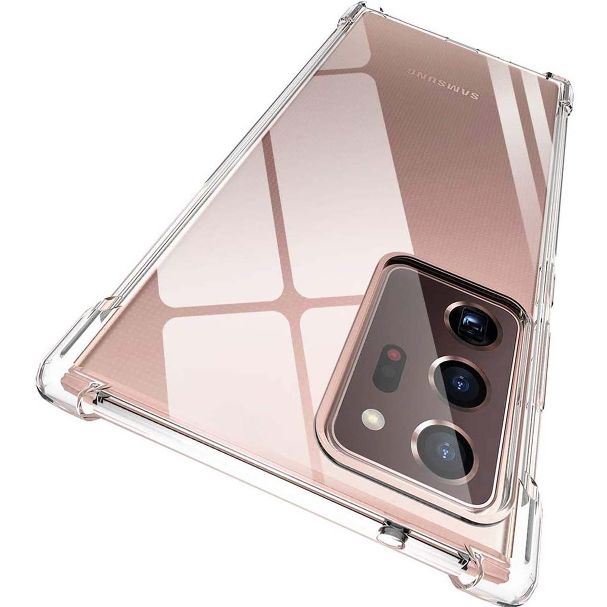 Funda Gel Tpu Anti-Shock Transparente para Samsung Galaxy Note 20 Ultra