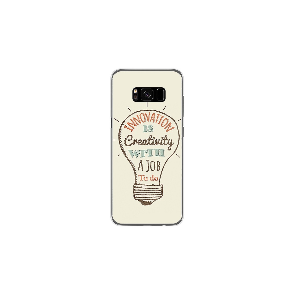 Funda Gel Tpu para Samsung Galaxy S8 Diseño Creativity Dibujos
