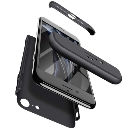 Funda Carcasa GKK 360 para Iphone SE 2020 color Negra